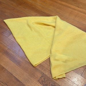 Yellow Cashmere Shawl